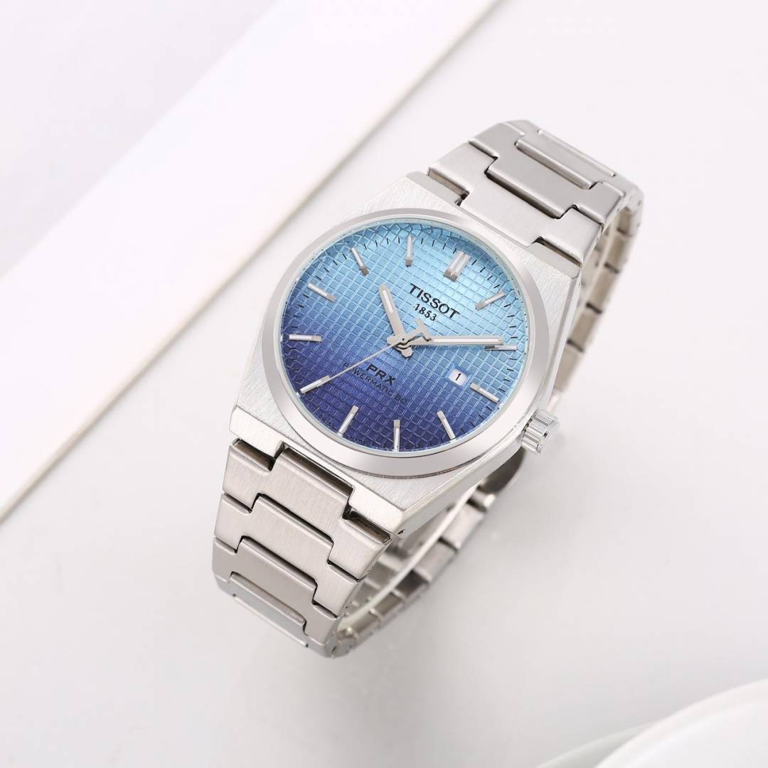 Tissoot PRX Powermatic 80 – Ice Blue Dial