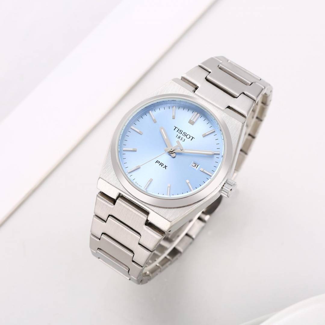 Tissot PRX – Ice Blue Dial | Premium Collection