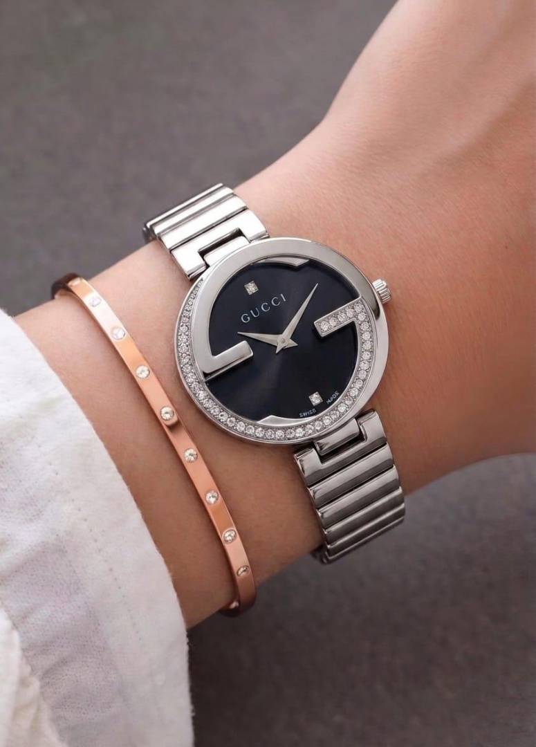 Gucci Black Dial Luxury Women's Watch