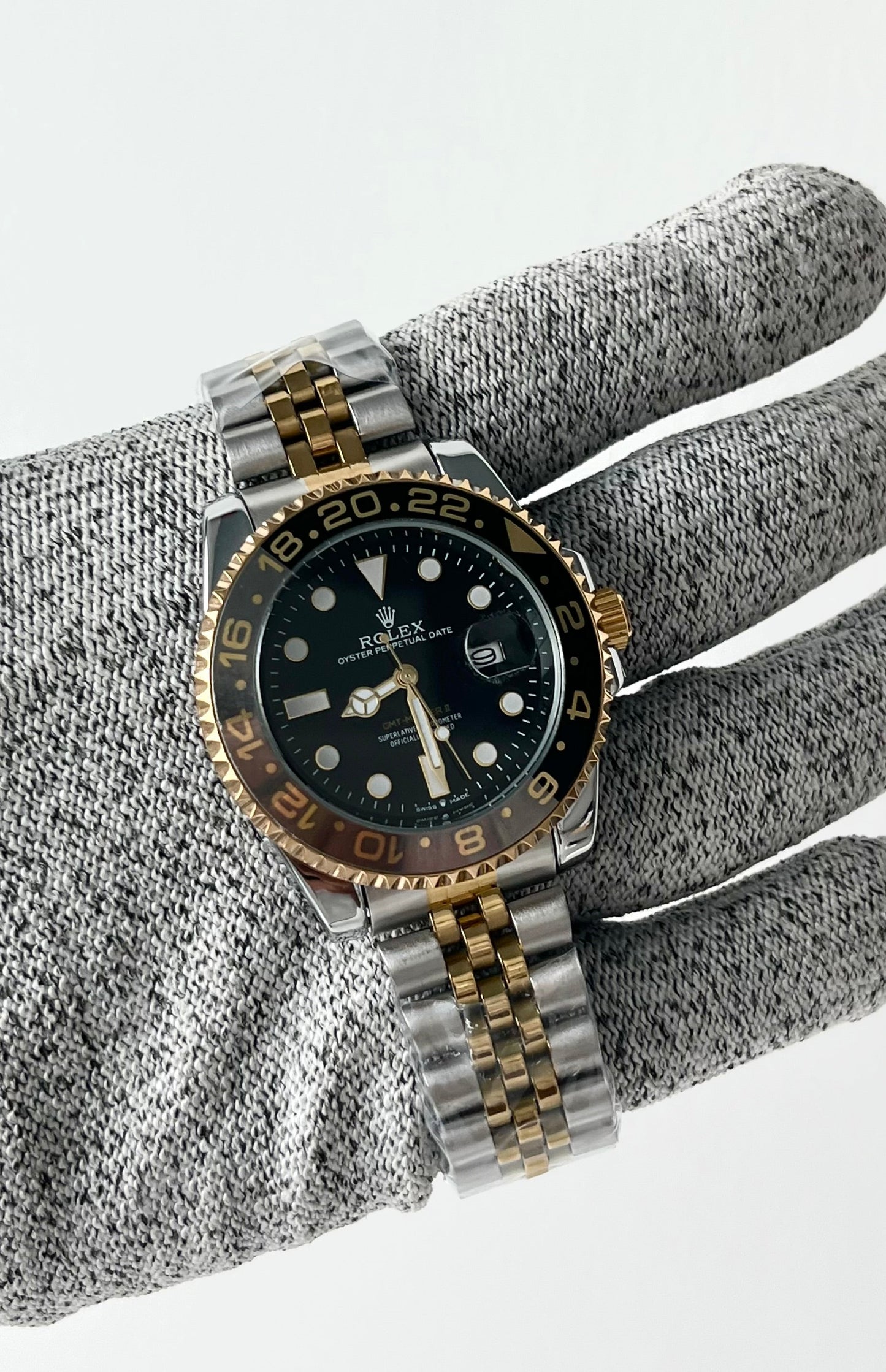 Rolex Gmt Gold/silver