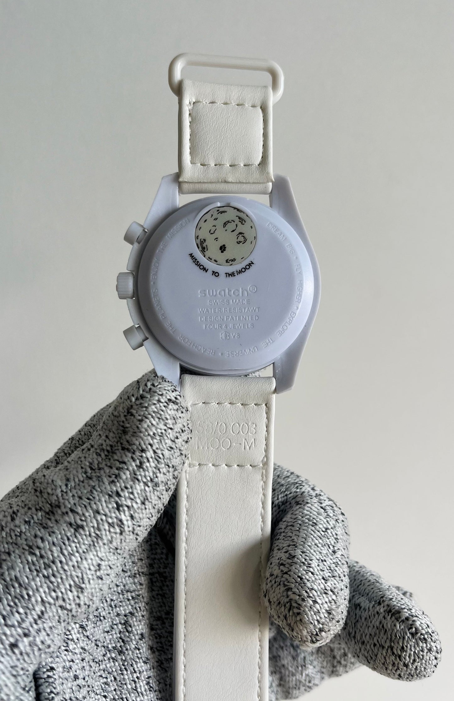 Bioceramic MoonsSwatch Moonphase White