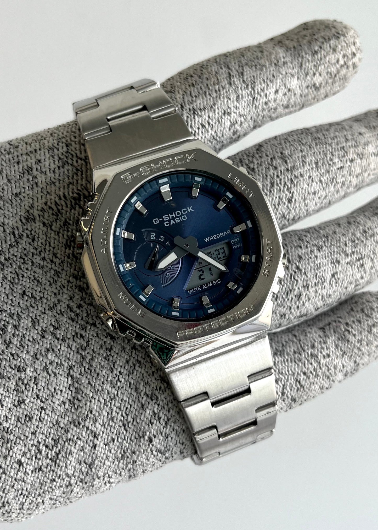 Gshock Full metal dark blue