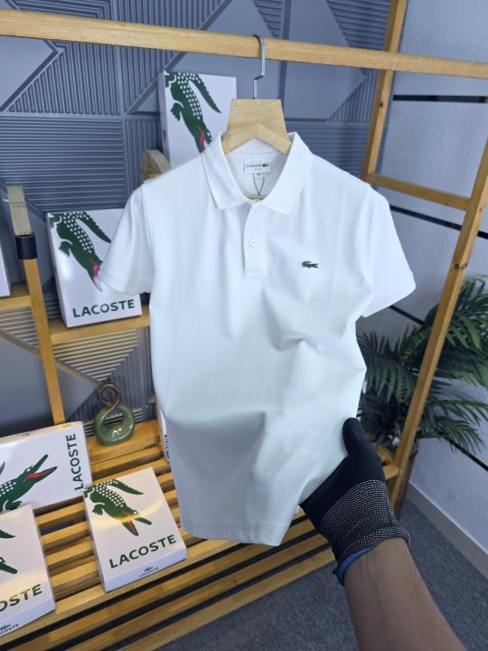 Lacost T Shirts White - W