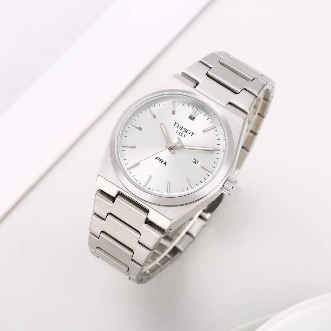 Tissoot PRX – Silver White Dial