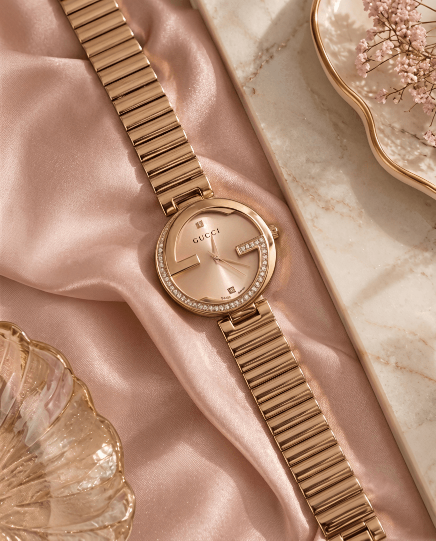 Gucci Rose Gold Luxury Women's Watch