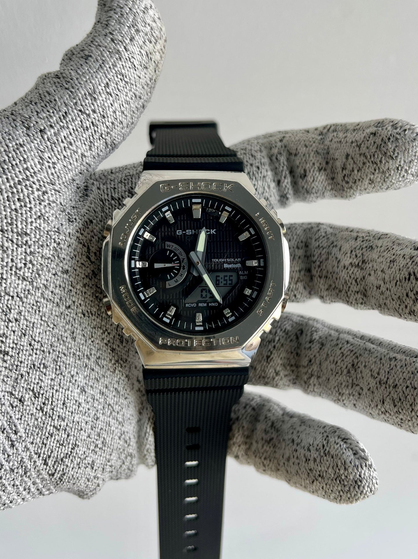 GShock GM-2100 (Analog Digital Watch) Black