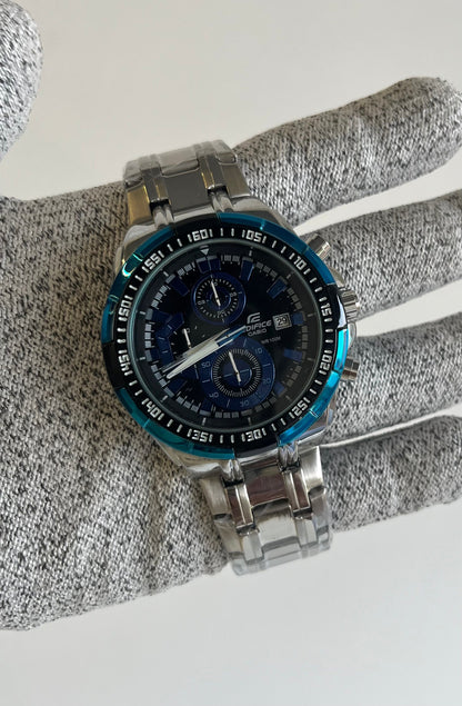 Edifice EFR-539 Silver blue