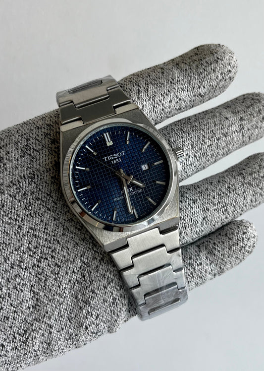 Tissot prx Checks dark blue