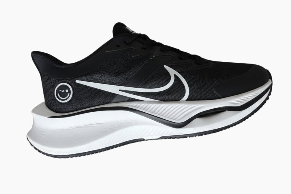 Nike Zoom X Smiley Black White PEPO Mart