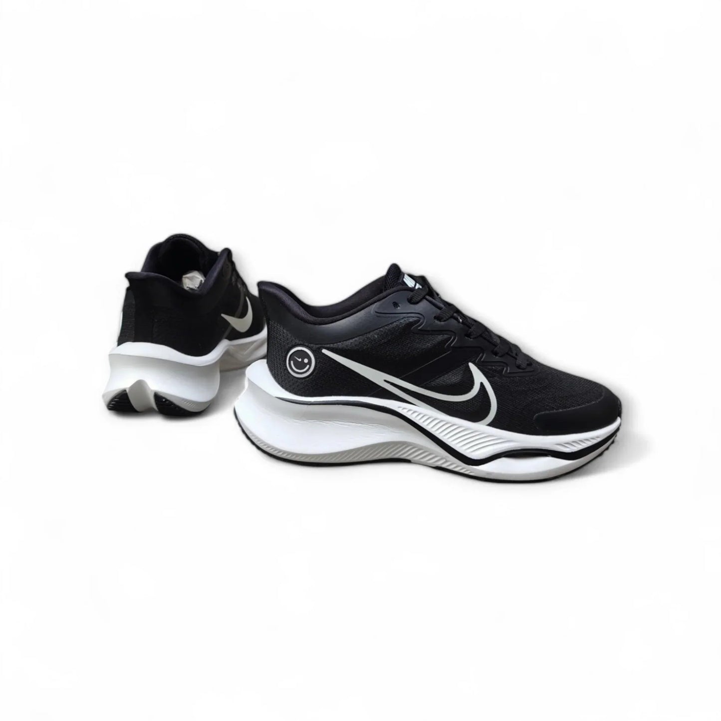 Nike Zoom X Smiley Black White PEPO Mart