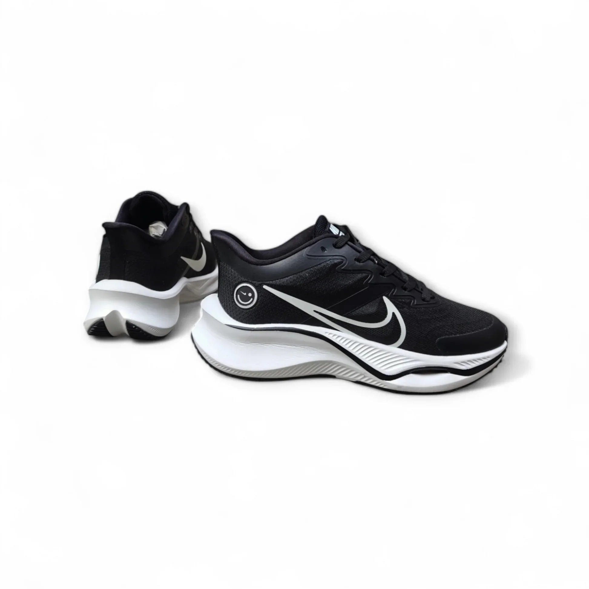 Nike Zoom X Smiley Black White PEPO Mart