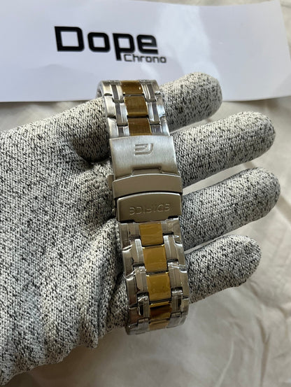 Edifice EFR-539 Gold White