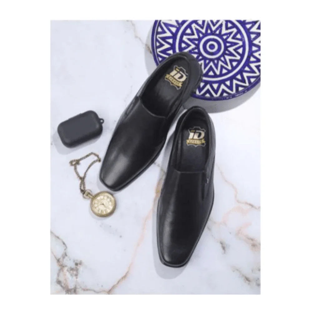 Classic Black Slip-on Shoes