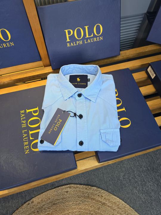 R L DENIM SHIRTS SKY -  SK