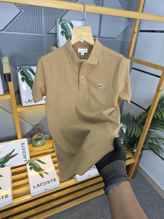 Lacost T Shirts Khakhi - KH