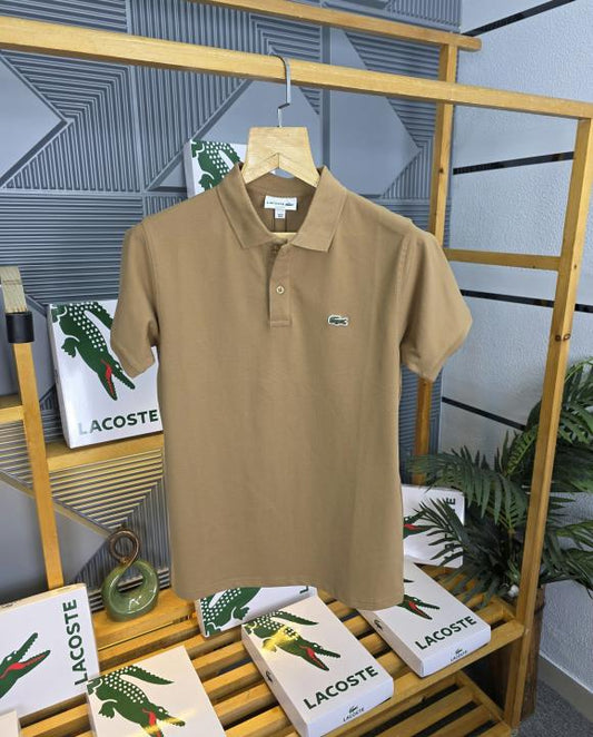 Lacost T Shirts Khakhi - KH