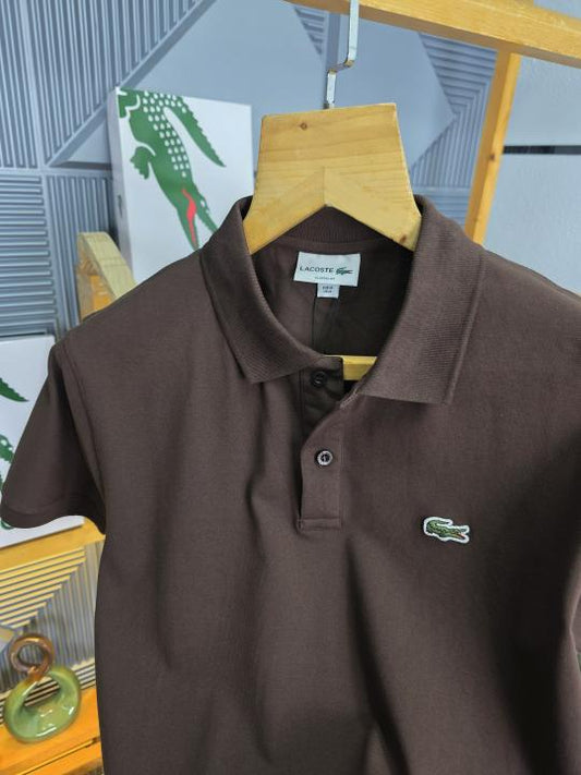 Lacost T Shirts Coffee - CF