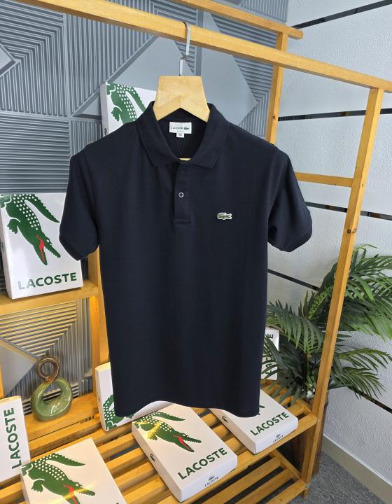 Lacost T Shirts Navy - N