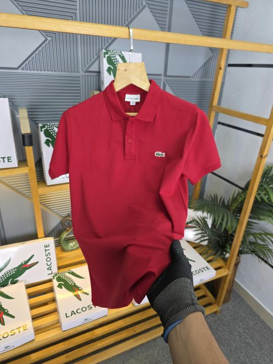 Lacost T Shirts Red - R