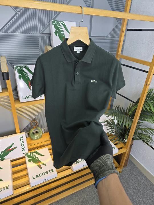 Lacost T Shirts Olive - OL