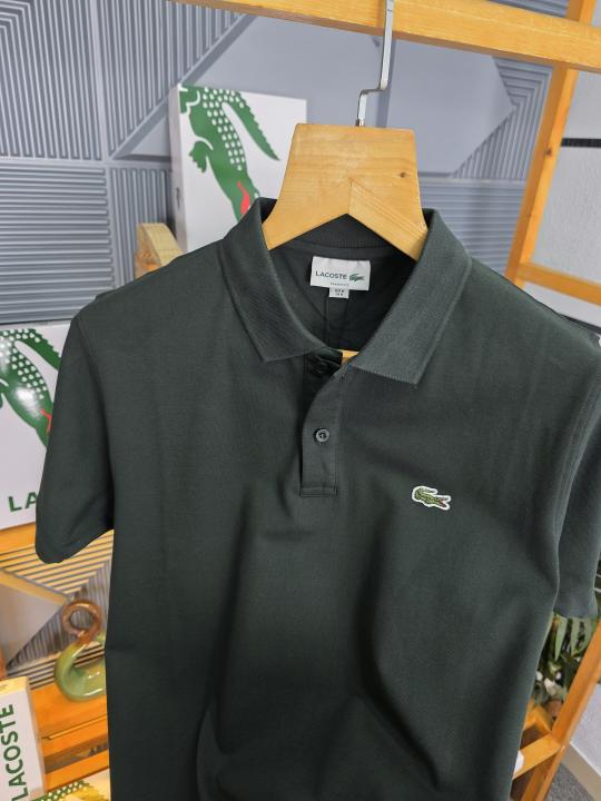 Lacost T Shirts Olive - OL