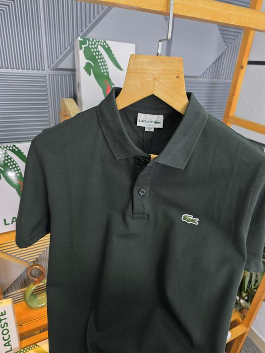 Lacost T Shirts Olive - OL