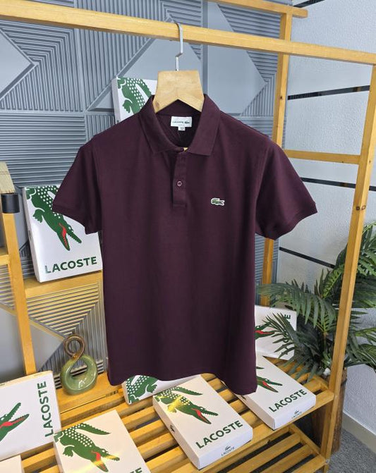 Lacost T Shirts Wine - WN