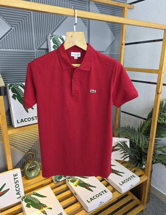 Lacost T Shirts Red - R