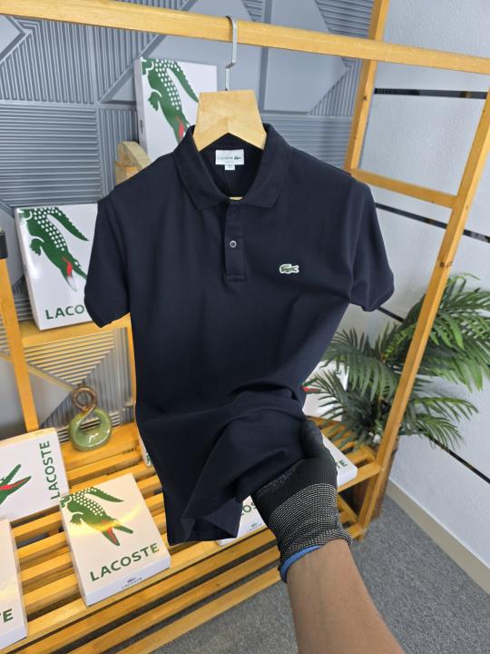 Lacost T Shirts Navy - N